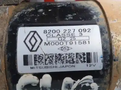 Peça sobressalente para automóvel em segunda mão motor de arranque por renault clio ii fase ii (b/cb0) community referências oem iam 8200426577 82000021396 , 8200227002 , m000t91581 82000227002, 8200021396, 7711134730, 8200227092
