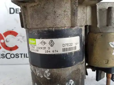 Second-hand car spare part STARTER MOTOR for RENAULT MEGANE I FASE 2 BERLINA (BA0)  OEM IAM references D7E22  