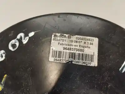 Peça sobressalente para automóvel em segunda mão servo freio por citroen berlingo motor 2.0 ltr. - 66 kw hdi cat (rhy / dw10td) referências oem iam 9648370680  