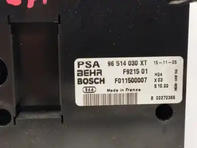 Автозапчасти б/у климат-контроль за citroen xsara picasso (n68) 2.0 hdi ссылки oem iam 96514030xt  