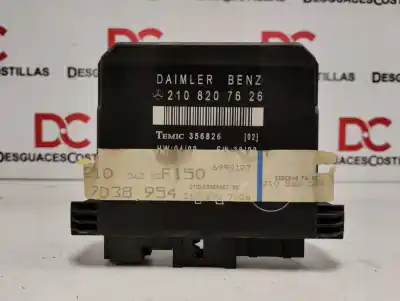 Second-hand car spare part CENTRAL LOCKING PUMP for MERCEDES-BENZ CLASE E (W210) BERLINA DIESEL  OEM IAM references 2108207626  