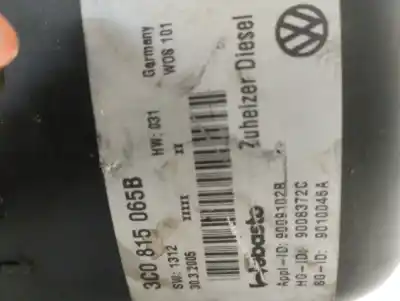 Pezzo di ricambio per auto di seconda mano motore di riscaldamento per volkswagen passat b6 variant (3c5) 2.0 tdi 16v riferimenti oem iam 3c0815065b  