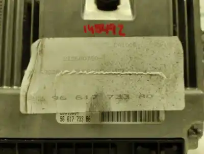 Автозапчасти б/у БЛОК УПРАВЛЕНИЯ ДВИГАТЕЛЕМ за CITROEN C4 BERLINA  ссылки OEM IAM 9661773380  