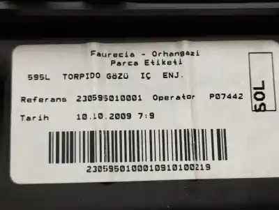 Peça sobressalente para automóvel em segunda mão porta luvas por toyota verso active referências oem iam 230595010001  