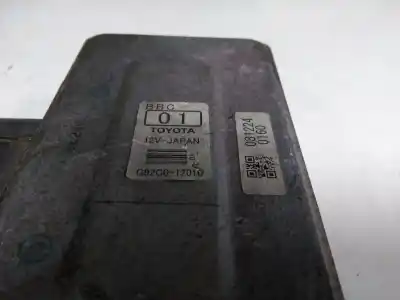 Peça sobressalente para automóvel em segunda mão módulo eletrônico por toyota auris active referências oem iam g92c012010  0812240160