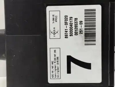 Peça sobressalente para automóvel em segunda mão módulo eletrônico por toyota verso active referências oem iam 897410f020  