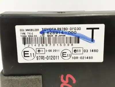 Second-hand car spare part electronic module for toyota verso active oem iam references 897800f030  