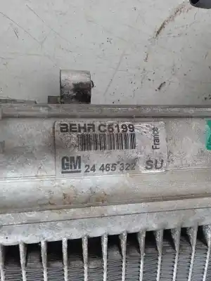 Peça sobressalente para automóvel em segunda mão condensador / radiador de ar condicionado por opel zafira a elegance referências oem iam 24465322  