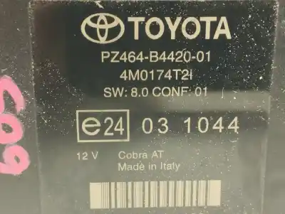 Second-hand car spare part electronic module for toyota verso active oem iam references 4m0174t2i  