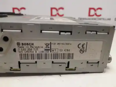Second-hand car spare part audio system / radio cd for opel combo d expression l1h1 oem iam references 7355124860  