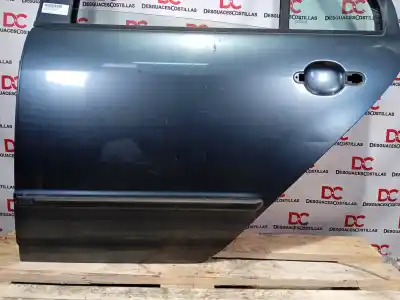 Автозапчастина б/у двері задні ліві для skoda fabia (6y2/6y3) comfort посилання на oem iam 6y6833055  