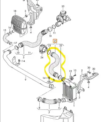 Автозапчастина б/у  для AUDI A6 C6 AVANT (4F5)  Посилання на OEM IAM 4F0145737D  