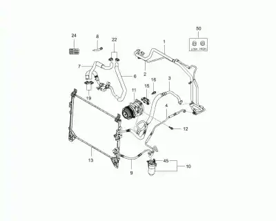 Second-hand car spare part  for SSANGYONG REXTON  OEM IAM references 6862008510  