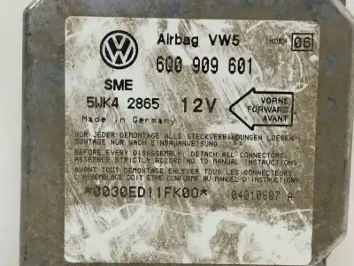Peça sobressalente para automóvel em segunda mão centralina de airbag por ford galaxy (vy) ambiente referências oem iam 6q0909601  