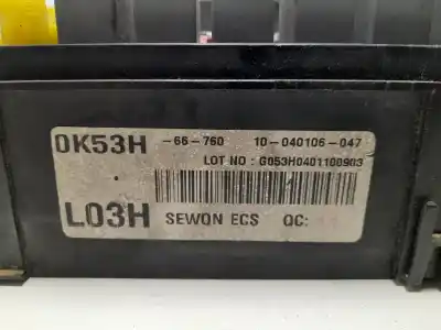 Recambio de automóvil de segunda mano de CAJA RELES / FUSIBLES para KIA CARNIVAL II (GQ)  referencias OEM IAM 0K53H66760  