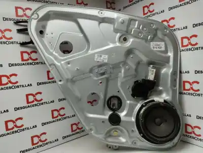 Pezzo di ricambio per auto di seconda mano alzacristalli posteriore sinistro per hyundai santa fe (bm) 2.2 crdi cat riferimenti oem iam 2601185