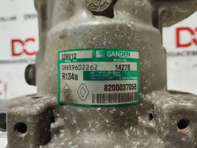 Second-hand car spare part air conditioning compressor for renault clio ii fase ii (b/cb0) authentique oem iam references 8200037058  