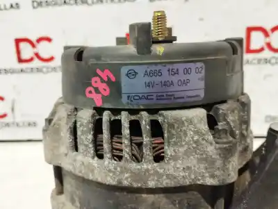 Second-hand car spare part alternator for ssangyong rexton rx 270 full oem iam references a6651540002  