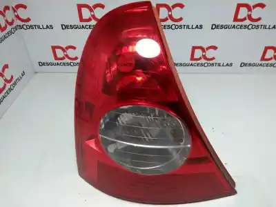 Second-hand car spare part left tailgate light for renault clio ii fase ii (b/cb0) authentique oem iam references 8200917488  