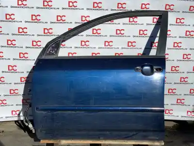 Second-hand car spare part left front door for toyota corolla (e12) 2.0 d-4d linea luna berlina oem iam references   codigo color ``8p4`` azul oscuro