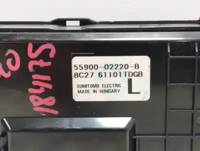 Peça sobressalente para automóvel em segunda mão comando de sofagem (chauffage / ar condicionado)  por toyota auris active referências oem iam 5590002220b