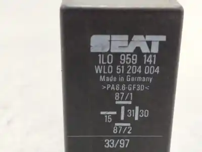 Peça sobressalente para automóvel em segunda mão Relé Para Automóvel por SEAT TOLEDO (1L) Base Referências OEM IAM 1L0959141  