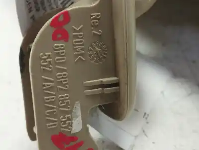 Peça sobressalente para automóvel em segunda mão para-sol direito por audi a3 (8p1) 2.0 tdi 16v referências oem iam 8p2857552  