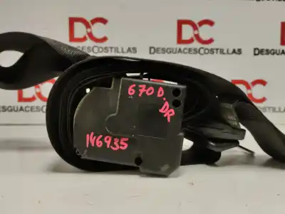 Pezzo di ricambio per auto di seconda mano cintura di sicurezza anteriore destra per opel corsa c cosmo riferimenti oem iam 09114855n  