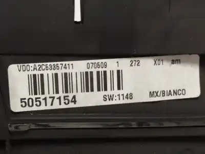 Peça sobressalente para automóvel em segunda mão quadrante por alfa romeo mito (145) distinctive referências oem iam 50517154
