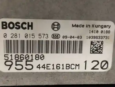 Second-hand car spare part ecu engine control for alfa romeo mito (145) distinctive oem iam references 51860180  