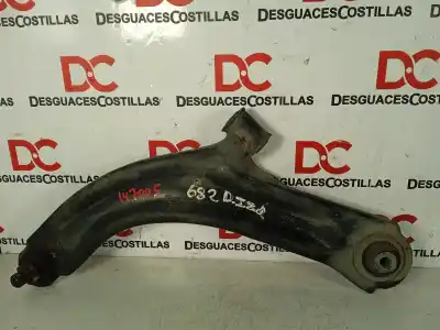 Peça sobressalente para automóvel em segunda mão braço de suspensão inferior esquerdo dianteiro por renault clio iii exception referências oem iam 8200744091  