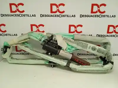 Second-hand car spare part front right curtain airbag for volkswagen passat b6 variant (3c5) 2.0 tdi 16v oem iam references 3c0880742d  