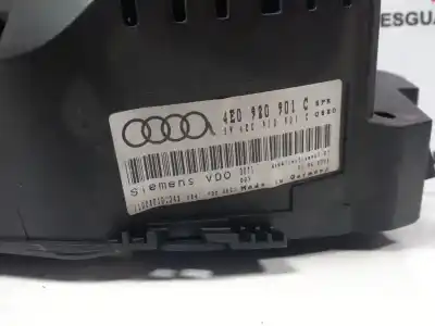 Автозапчастина б/у панель інструментів для audi a8 d3 (4e2, 4e8) 4.2 tdi quattro посилання на oem iam 4e0920901c 110080101042 / 81269039 4e0910901c