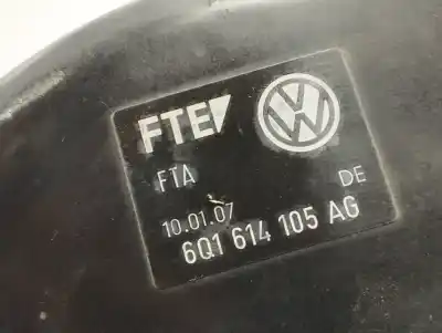 Second-hand car spare part Brake Servo for SKODA FABIA (6Y2/6Y3) Young Line OEM IAM references 6Q1614105AG  