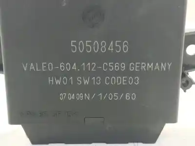 Second-hand car spare part electronic module for alfa romeo mito (145) distinctive oem iam references 50508456  