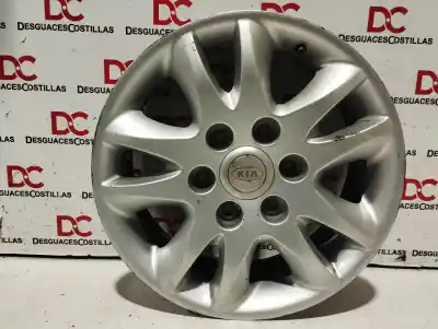 Pezzo di ricambio per auto di seconda mano cerchione in lega per kia carnival 2.9 crdi vgt ex 185 cv / 136 kw riferimenti oem iam 529104d250  