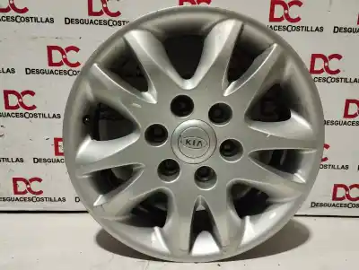 Pezzo di ricambio per auto di seconda mano cerchione in lega per kia carnival 2.9 crdi vgt ex 185 cv / 136 kw riferimenti oem iam 529104d250  