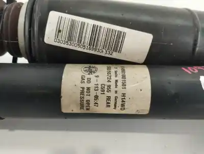 Peça sobressalente para automóvel em segunda mão conjunto de amortecedores traseiros por alfa romeo mito (145) distinctive referências oem iam 50516724