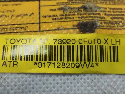 İkinci el araba yedek parçası ön sol yan hava yastigi için toyota verso active oem iam referansları 739200f010