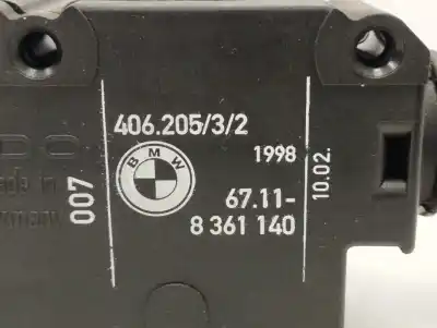 Peça sobressalente para automóvel em segunda mão motor de fechadura central mala por bmw serie 3 compacto (e36) 316i referências oem iam 67118361140  