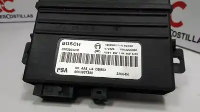 Автозапчасти б/у электронный модуль за citroen c4 picasso i monospace (ud_) 1.6 hdi ссылки oem iam 9663937380  0263004233 / 6002jc0000