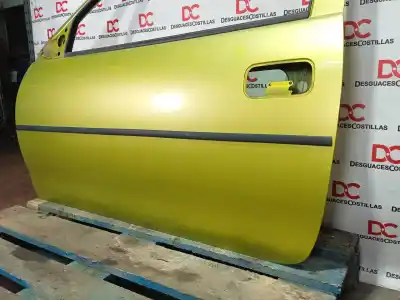Peça sobressalente para automóvel em segunda mão porta da frente esquerda por opel corsa b base referências oem iam 90484573  