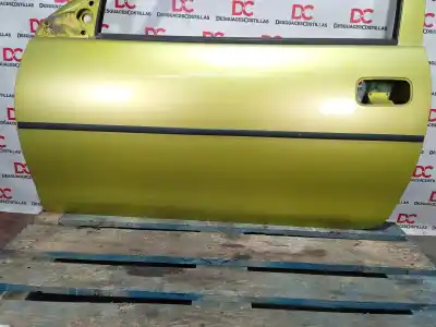 Peça sobressalente para automóvel em segunda mão porta da frente esquerda por opel corsa b base referências oem iam 90484573  