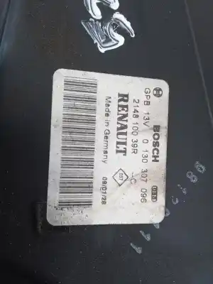 Peça sobressalente para automóvel em segunda mão termoventilador elétrico por renault laguna iii expression referências oem iam 214810039r  