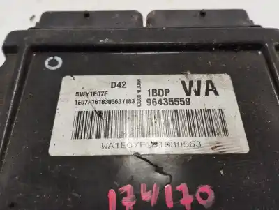 Second-hand car spare part ECU ENGINE CONTROL for CHEVROLET KALOS  OEM IAM references 96435559  5WY1E07F