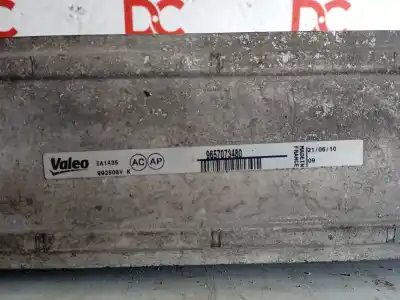 Peça sobressalente para automóvel em segunda mão intercooler por citroen c5 berlina millenium referências oem iam 0384k8  
