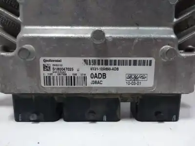 Peça sobressalente para automóvel em segunda mão centralina de motor uce por ford fiesta (cb1) ghia referências oem iam 8v2112a650adb 0adb / ems2102 s180047025b / j38ac