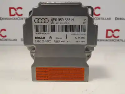 Автозапчастина б/у блок управління подушками безпеки для audi a8 d3 (4e2, 4e8) 4.2 tdi quattro посилання на oem iam 4e0959655h