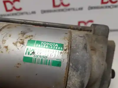 Peça sobressalente para automóvel em segunda mão motor de arranque por toyota corolla (_e12_) 1.4 d (nde120_) referências oem iam 2810033080  4280002730