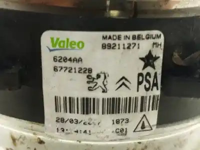 Second-hand car spare part left fog light for citroen xsara picasso (n68) 2.0 hdi oem iam references 6204aa  